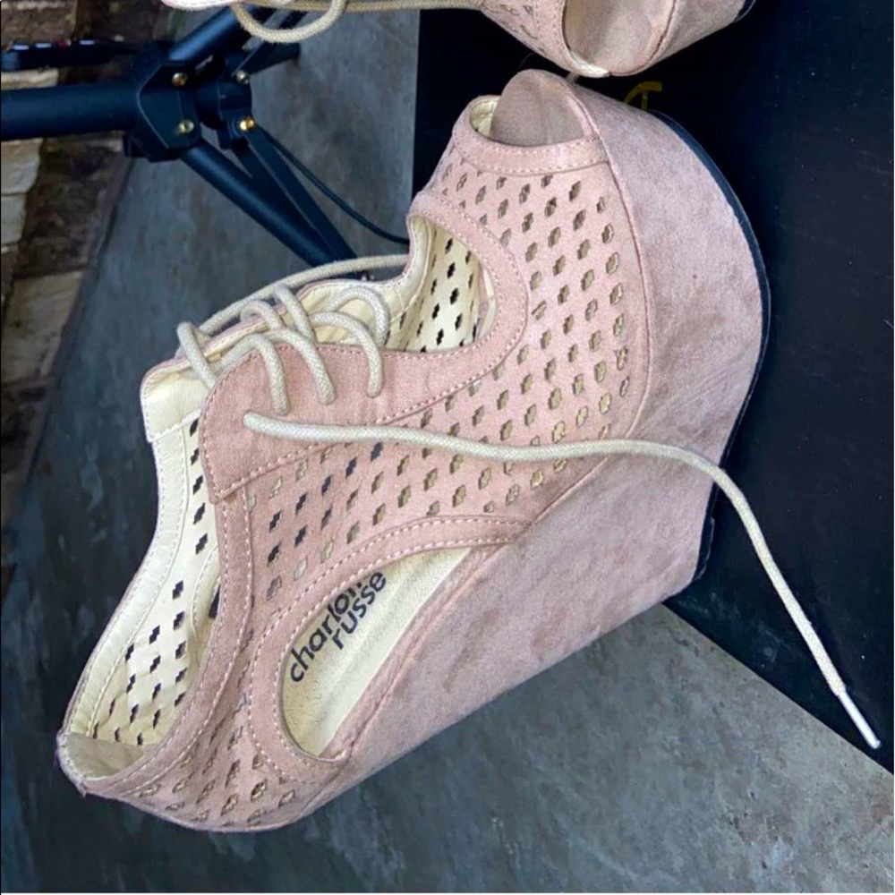 Light Cream colored Wedges